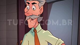 Se Meteu Numa Briga, Mas a Coroa Gostosa Cuida do Olho Roxo