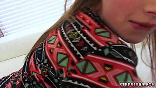 Tattooed teen tries hentai sex for first time 😊