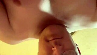 Hey, check out Mrs. Gusher's shaved pussy squirting everywhere in this wild scene.