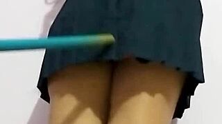 Uncle spends alone time with niece during cleaning, audio real