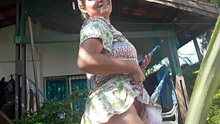 Virtual Dating Party! Latina's Ass And Pussy In Porn Dating Via Video Call On Whatsapp!