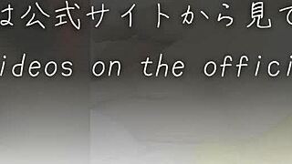Japanese couple's intimate dirty talk session.