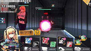 i can't believe that monster cock in this hentai anime is so big, with those big tits and ass driving me wild