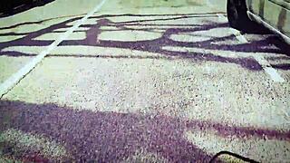 neighbor's door open, what do i see