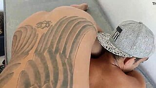 Boyfriend's Friend Fucks Me in Shaved Anal Homemade Scene