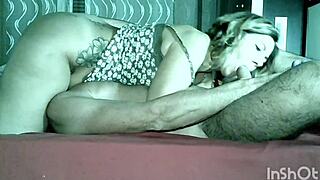 Mature Wife Performs Oral Sex Before Homemade Creampie