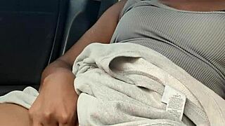 i got wedgies in my pussey and cum in the parked car, big ass exposd