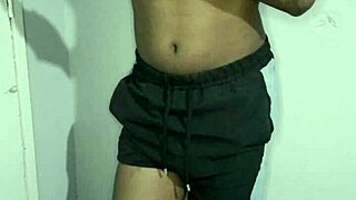 I masturbate to big black cock at the gym