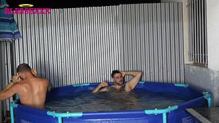 straight guys magic javi & jesus sanchezx bathing naked
