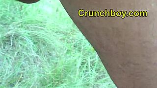 kameron frost shows his monster cock in exhibition