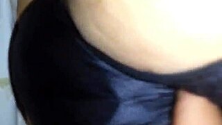 Satin Panties Slip Off for Intense Raw Fucking