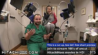 Doctor in Tampa gives freshman Kalani Luana mandatory wand sessions during college physical at Hitachihoescom