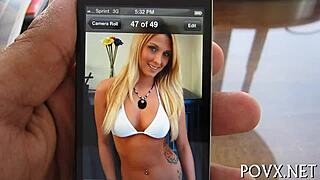 Watch Lexi Cartle being a steamy beauty and small breasted