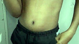 I masturbate to big black cock at the gym