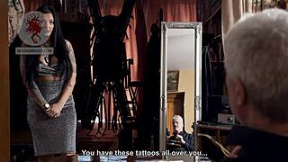 Kinky Brunette Pornstar Maid Punished With BDSM Ass Play