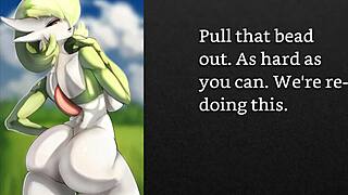 Faygrey Gardevoir instructs anal beads joi with gaping humiliation domination