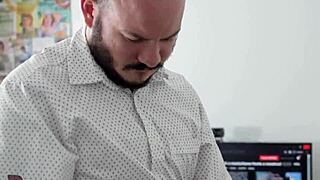 make my chubby whore suck and cum inside