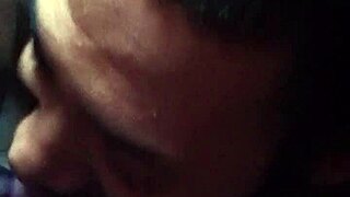 a couple shares an intimate moment in the image