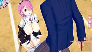 Take pleasure in the most excellent blowjob and handjob in this realistic 3D computer animated pornography video
