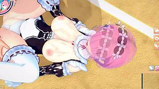 Take pleasure in the most excellent blowjob and handjob in this realistic 3D computer animated pornography video