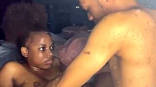 thick ebony gets fucked hard 😍