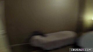 Intense POV Swallow with Step Daughter on Halloween