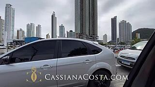 They requested a female threesome at home.