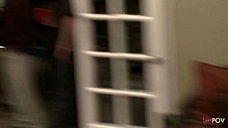 addicted to orgasms, me n my lesbian babe tryin cunnilingus at a fancy party