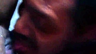 a couple shares an intimate moment in the image