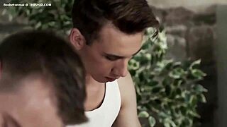 Amazing gay massage session with a group of twinks