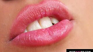 adrienne hottie teases with dildo toys in solo fingering masturbation