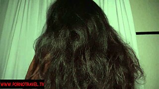 Her boobs (horny Latina) are on display
