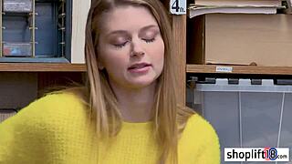 Milf with Big Boobs Caught by Cop for Felony Charge