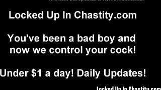 Ensure you have your slave right where you want them with their chastity for life