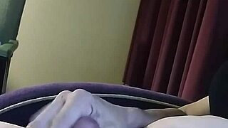 MILF shemale Gwenny likes to play alone in an HD video