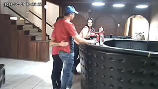 Caught on spy cam husband and karmic pay back