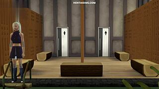 ino: 'rock lee, show me that huge cock in the hot springs?'