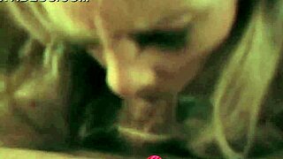 Julie busty cum slut jerks off dick!