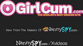 omg i caught my busty nanny on hidden cam!