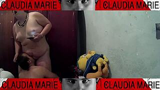 Fat European Pornstar Licks Curvy Pussy Before Dinner Orgasm