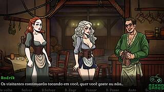 Game of Whores Ep 19 unfolds a daring waitress tale.