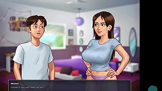 Tits and Teens: Hot Roleplay Busty Cheerleader