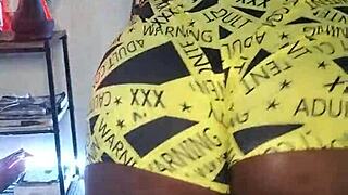 Big booty bbw dominates in heels.