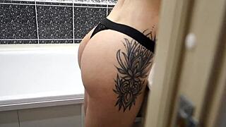 pov you peep on a girl in the bathroom - sunako kirishiki