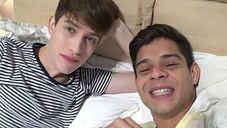 Bastidores features Diogo and Guilherme Lotz going hard in intense bareback action with raw passion.