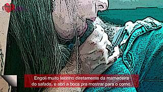 Cristina Almeida Delivers Panties To Bakery Stranger In Comics Story