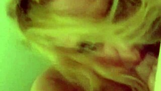 wife gives second blowjob with big tits