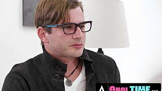 ebony alexis tae inspires nervous stud with rough assfucking in lingerie