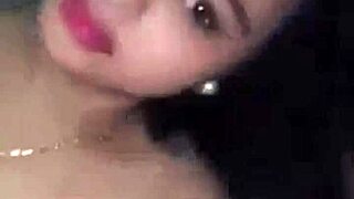 slutty african girl exposes small tits outdoors