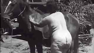 oh wow, dark lantern presents hairy natural tits in vintage retro style!